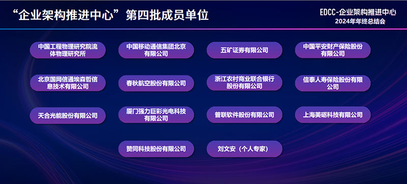 普联软件入选中国信通院“EDCC-企业架构推进中心”第四批成员单位，助力企业重塑数智化基因图2