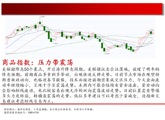 中天期货:商品指数压力带震荡 原油反弹降温图2